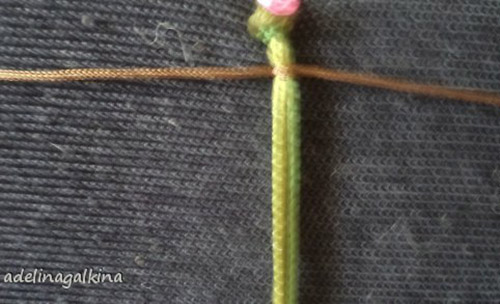 Техника плетения звёздочки с перепонками от Петерс Розы