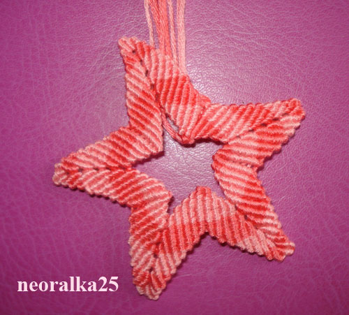 макраме, звезда, neoralka25